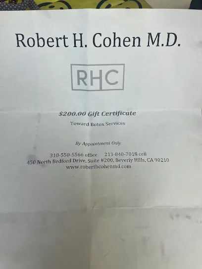 Robert H. Cohen, MD
